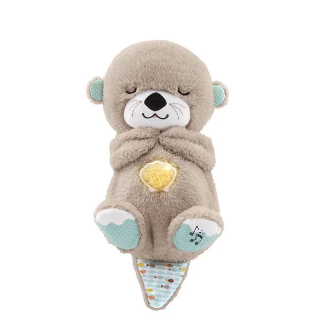 Baby Breathing Otter Plush - breathing-plush
